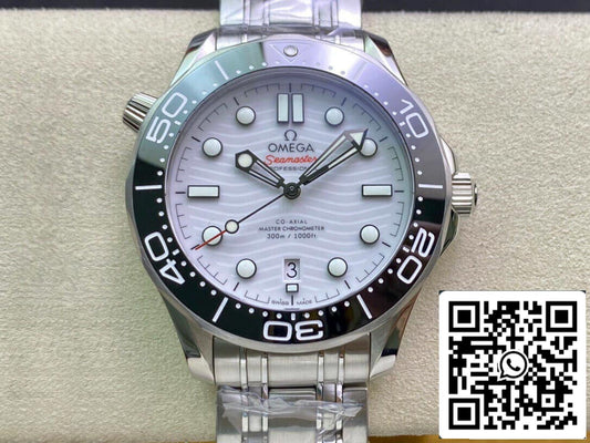 Omega Seamaster Diver 300M 210.30.42.20.04.001 1:1 Migliore edizione o quadrante bianco di fabbrica