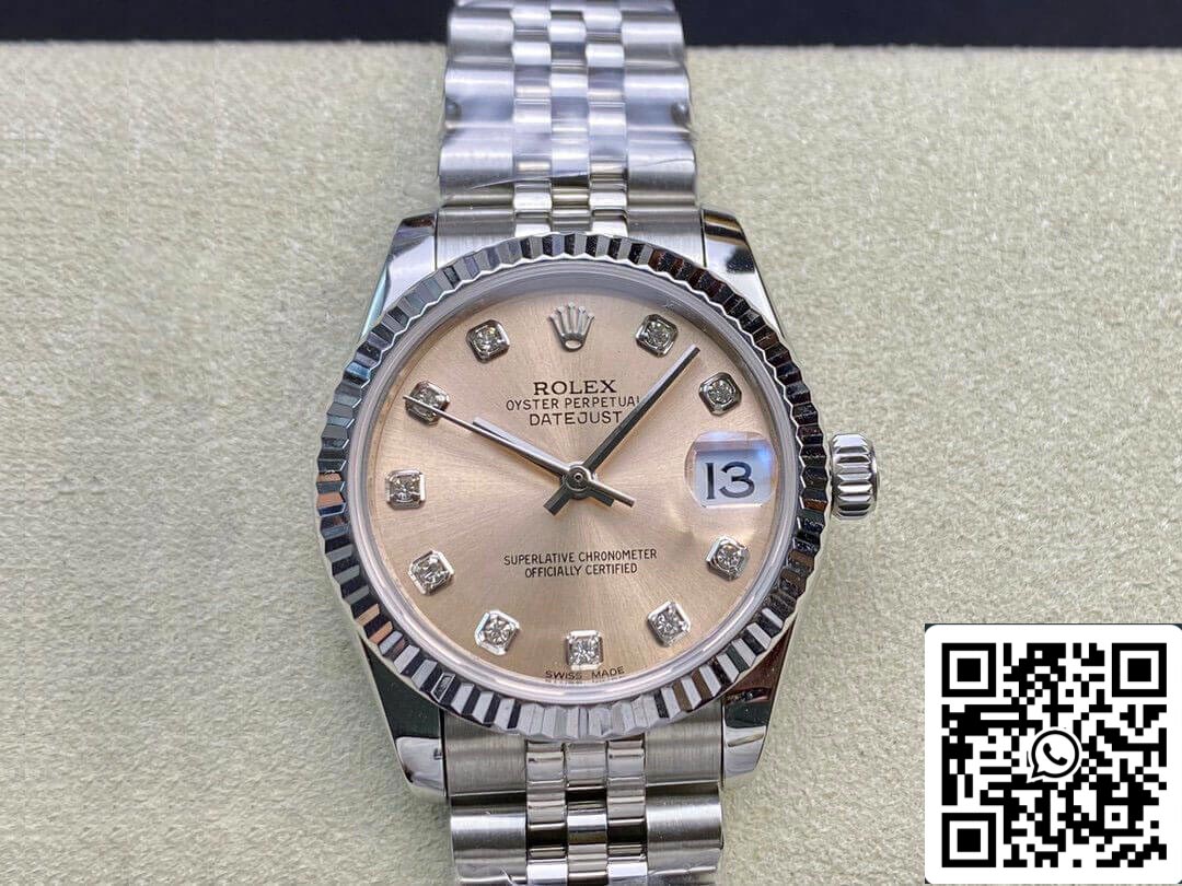 Rolex Datejust 31MM 1:1 Best Edition EW Factory in acciaio inossidabile