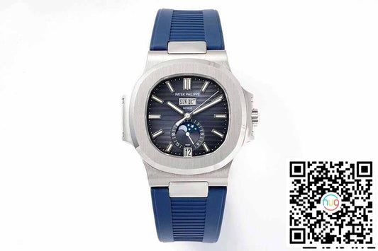 Patek Philippe Nautilus 5726/1A-014 1:1 Best Edition PPF Factory quadrante blu sfumato nero