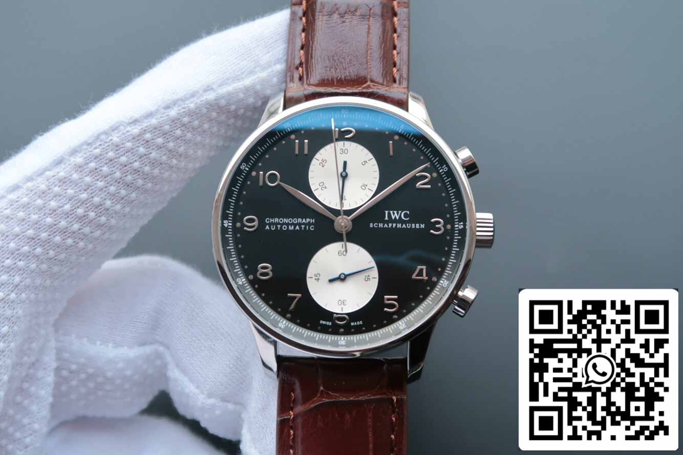 IWC Portugieser IW371404 1:1 Best Edition ZF Factory V7 quadrante nero