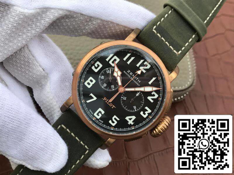 Zenith Pilot 29.2430.4069/21.C800 XF Factory 1:1 Migliore edizione svizzera ETA7750