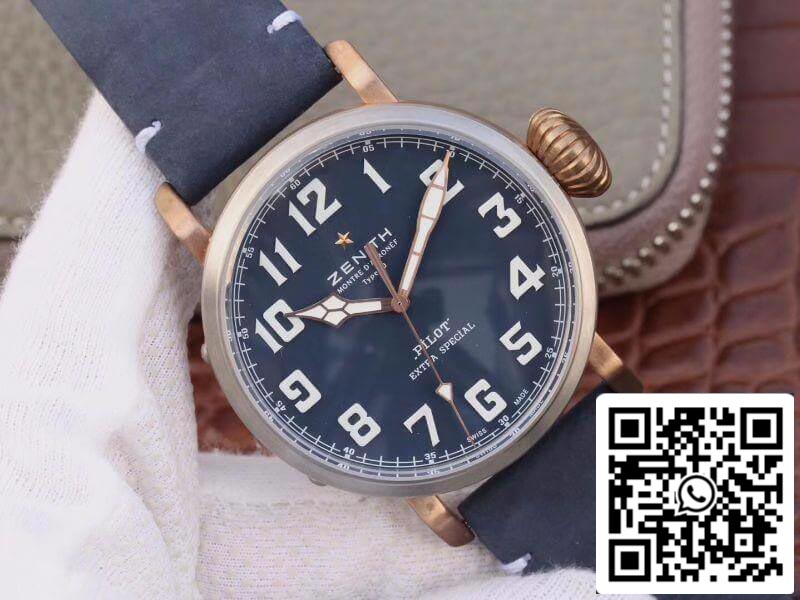 Zenith Pilot Type 20 Extra Special XF Factory 1:1 Mejor Edición Suiza ETA9015