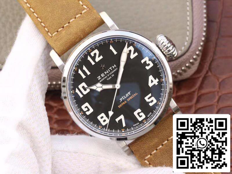 Zenith Pilot 03.2430.3000/21.C738 XF Factory 1:1 Miglior Edizione Svizzera ETA2824-2