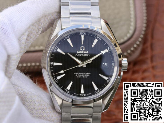 Omega Seamaster 231.10.42.21.06.001 1:1 Best Edition VS Factory quadrante nero scuro