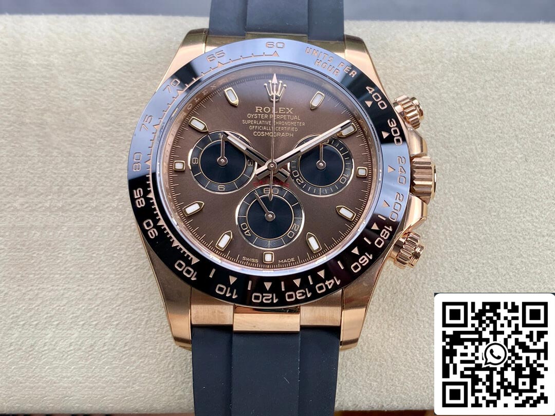 Rolex Cosmograph Daytona M116515LN-0041 1:1 Mejor edición Clean Factory esfera chocolate