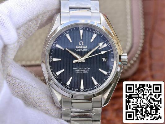 Omega Seamaster 231.10.42.21.03.001 1:1 Mejor edición VS esfera azul de fábrica