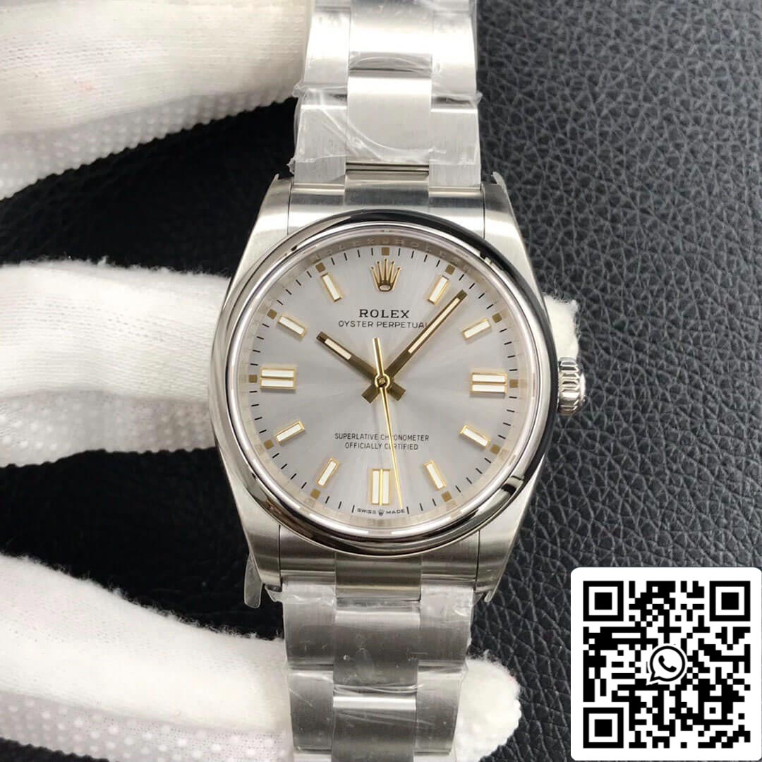 Rolex Oyster Perpetual M126000-0001 36MM 1:1 Mejor edición EW Factory Acero inoxidable