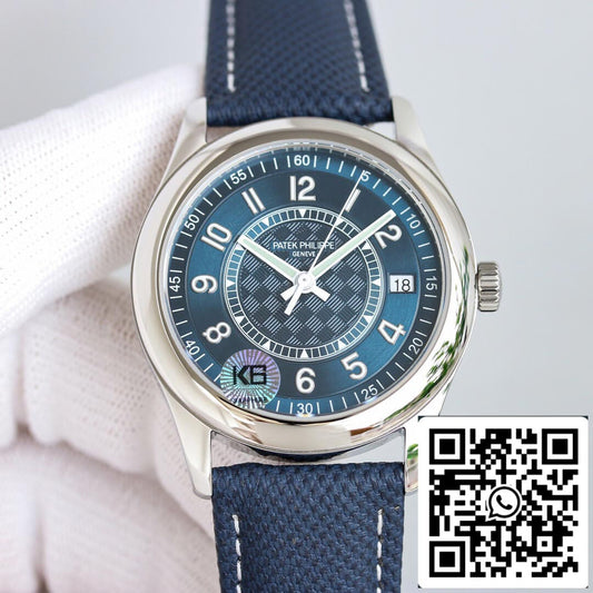 Patek Philippe Calatrava 6007A-001 1:1 Best Edition GS Factory quadrante blu