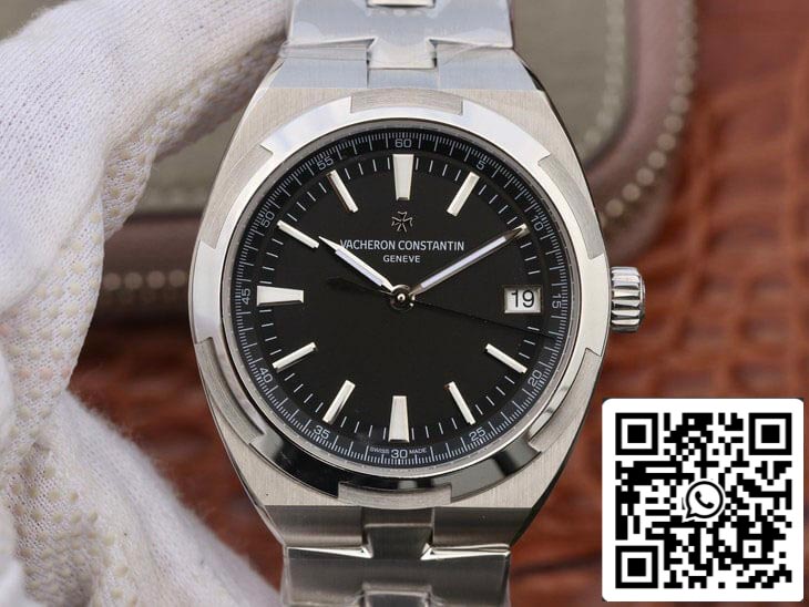 Vacheron Constantin Overseas 4500V/110A-B483 1:1 Best Edition 8F quadrante nero di fabbrica