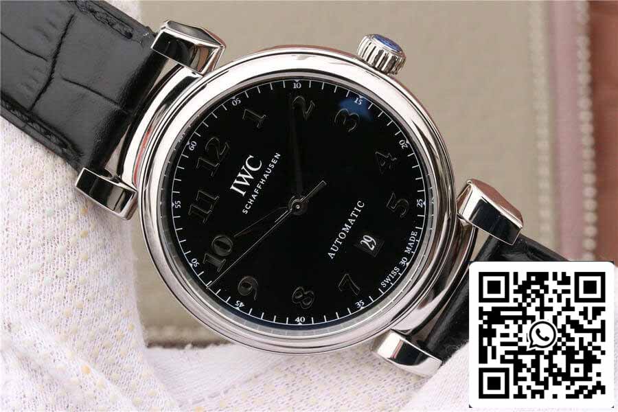 IWC Da Vinci IW356601 1:1 Mejor edición MKS Factory esfera negra