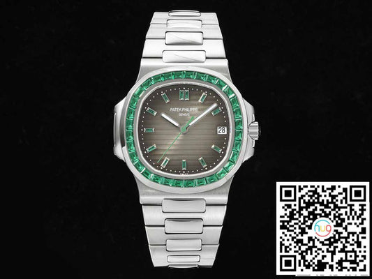 Patek Philippe Nautilus 5711 1:1 Best Edition GR Factory Diamond Lunetta