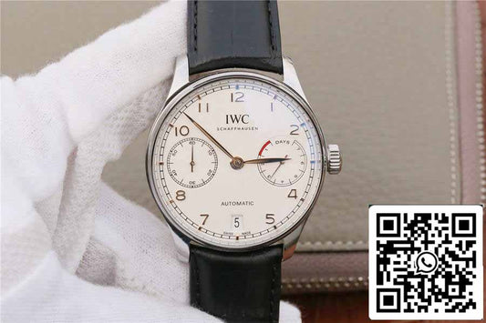 IWC Portugieser IW500704 1:1 Mejor edición ZF Factory V5 esfera blanca