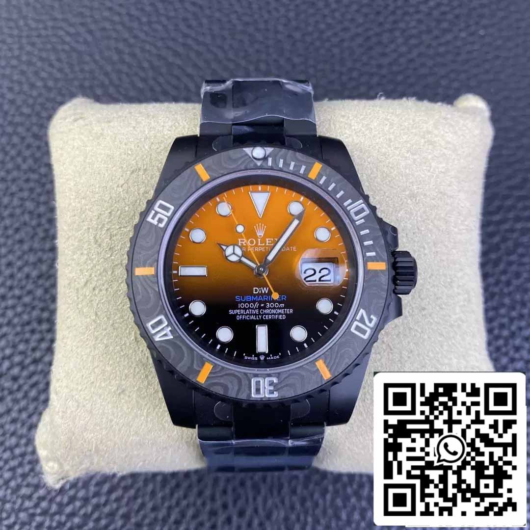 Rolex Submariner 1:1 Mejor Edición VS Factory Naranja Esfera Degradada