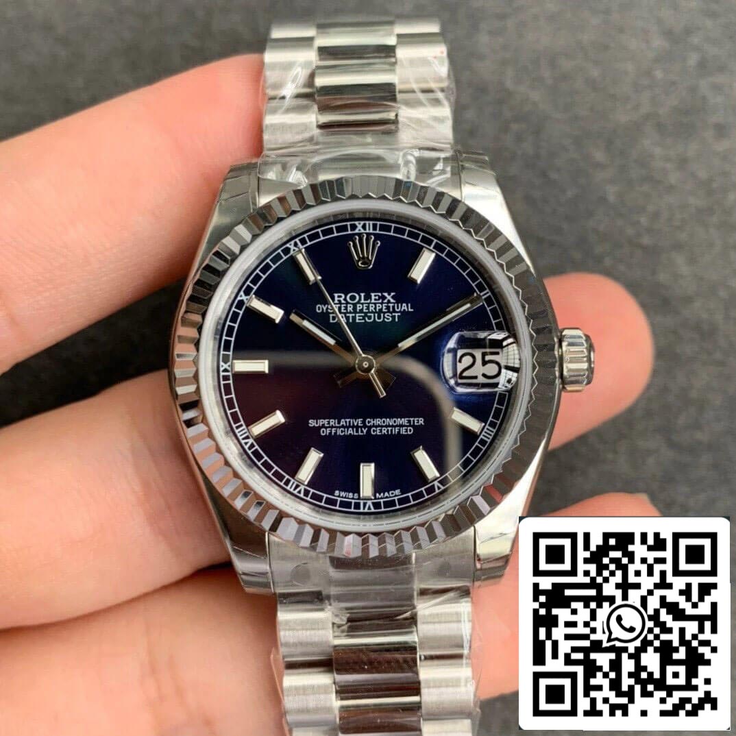 Rolex Datejust M178274-0038 1:1 Best Edition GS Factory Blue Dial