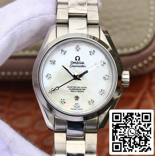 Omega Seamaster 231.10.34.20.55.002 Aqua Terra 150M 1:1 Best Edition 3S Factory esfera blanca