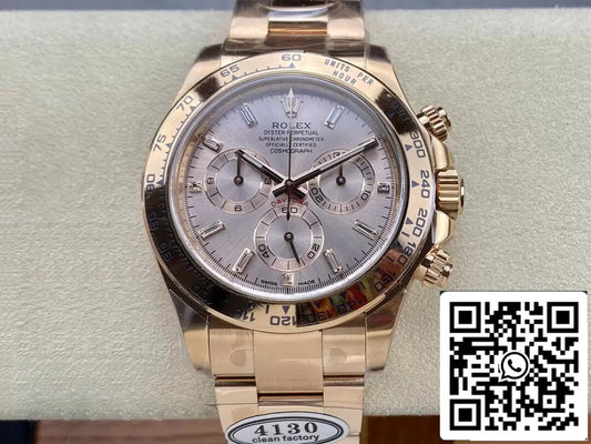 Rolex Cosmograph Daytona 116505 1:1 Mejor Edición Clean Factory Oro Rosa