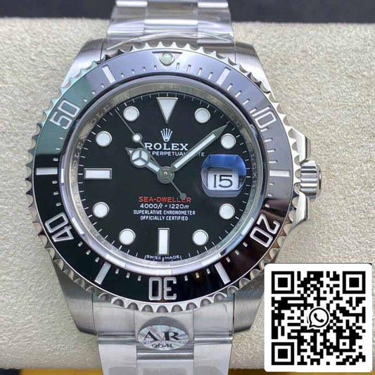 Rolex Sea-Dweller 126600 AR Factory quadrante nero 1:1 Best Edition svizzero ETA2824