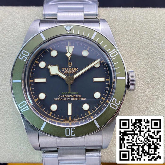 Tudor Heritage Black Bay 79230G ZF Factory 1:1 Mejor Edición Suizo ETA2824-2 Esfera Negra