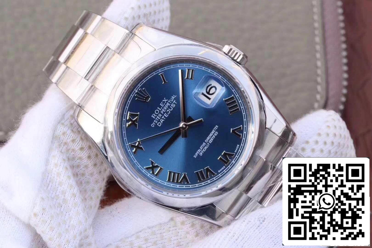 Rolex Datejust 36 mm 116234-0141 AR Relojes mecánicos de fábrica 1:1 Mejor edición suizo ETA3135