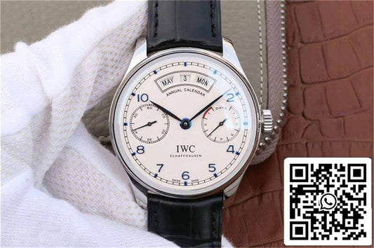 IWC Portugieser IW503501 1:1 Mejor edición ZF Factory esfera blanca