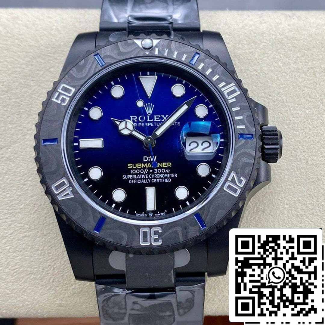 Rolex Submariner 1:1 Mejor Edición VS Factory Esfera Azul Degradada