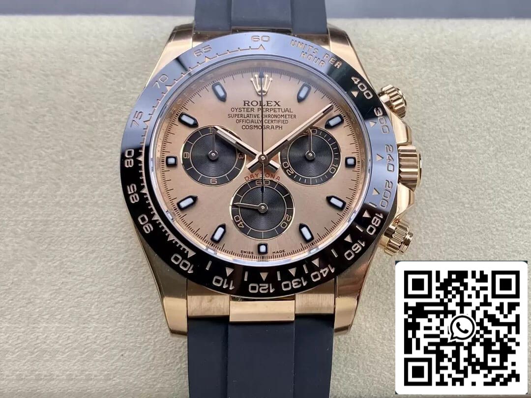 Rolex Cosmograph Daytona M116515LN-0018 1:1 Bisel de cerámica Clean Factory, la mejor edición