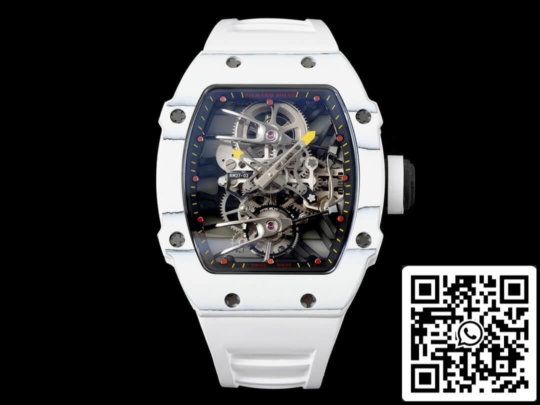 Richard Mille RM27-02 Rafael Nadal Tourbillon 1:1 Mejor Edición RM Factory Caja de Fibra de Carbono