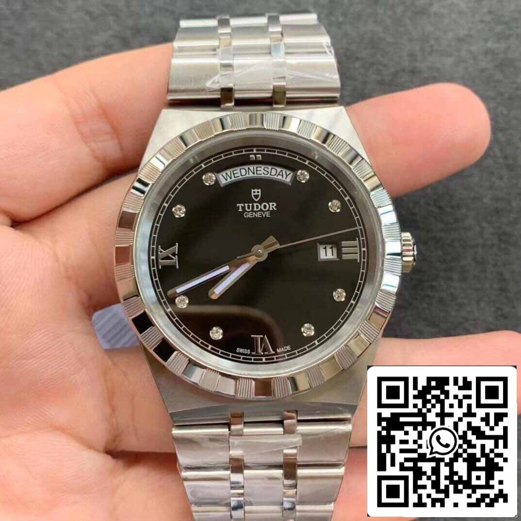 Réplica Tudor Royal M28600-0004 Day Date V7 Caja de acero inoxidable de fábrica