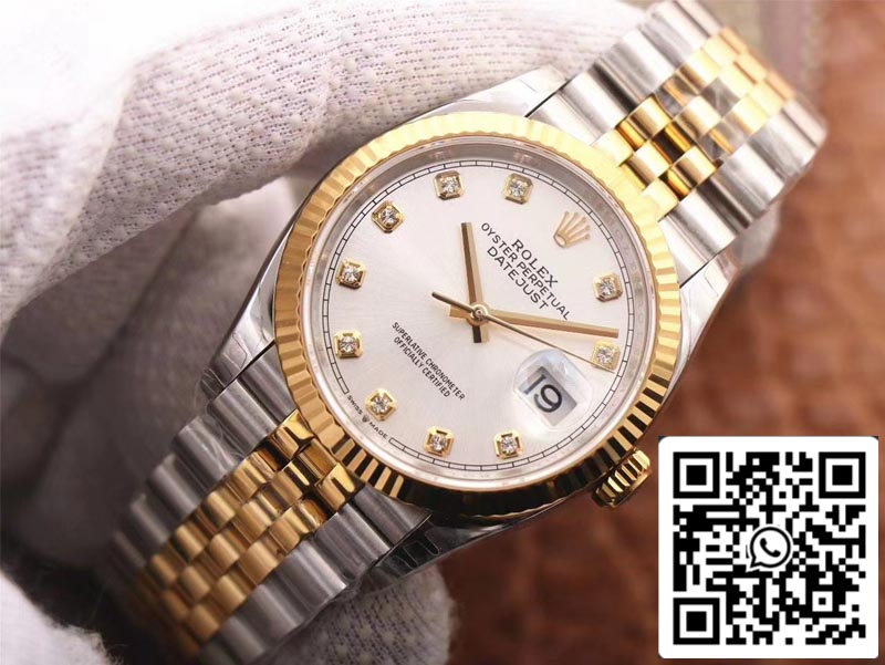 Rolex Datejust 126233 1:1 Best Edition EW Factory White Dial Swiss ETA3235