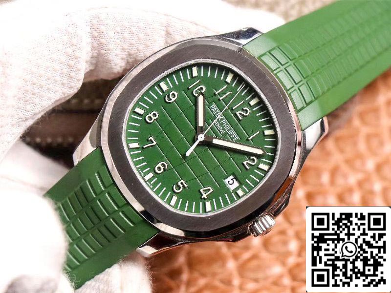 Patek Philippe Aquanaut 5168G 1:1 Best Edition ZF quadrante verde di fabbrica svizzero Cal.324 SC