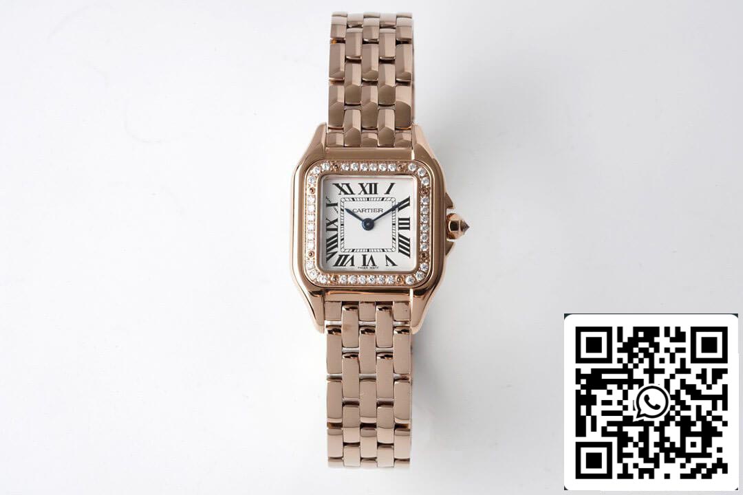 Panthere De Cartier WJPN0008 22MM 1:1 Mejor edición BV Factory esfera blanca