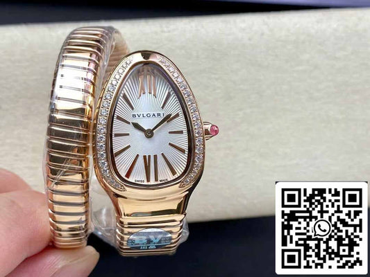 Bvlgari Serpenti 103003 1:1 Mejor Edición BV Factory Oro Rosa