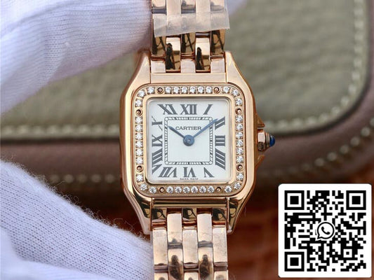 Panthere De Cartier WJPN0008 1:1 Best Edition 8848 quadrante bianco di fabbrica