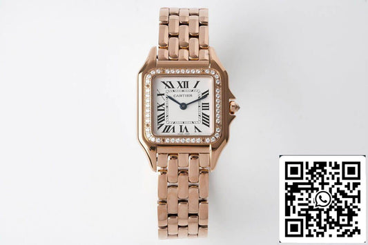 Panthere De Cartier WJPN0009 27MM 1:1 Migliore edizione BV Factory Oro rosa