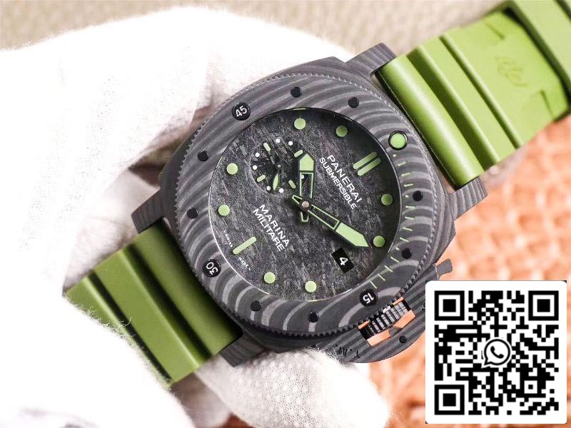 Panerai Submersible PAM00961 1:1 Best Edition VS Factory Camo quadrante nero svizzero P.9010