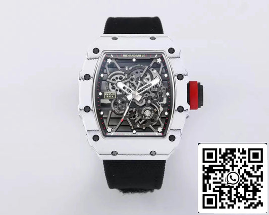 Richard Mille RM35-01 cinturino nero di fabbrica BBR in scala 1: 1 della migliore edizione