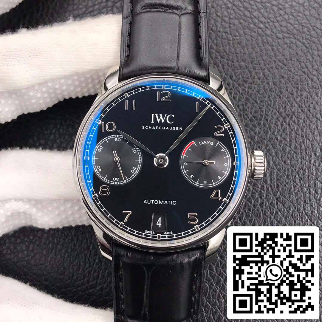 IWC Portugieser IW500109 1:1 Best Edition ZF Factory quadrante nero