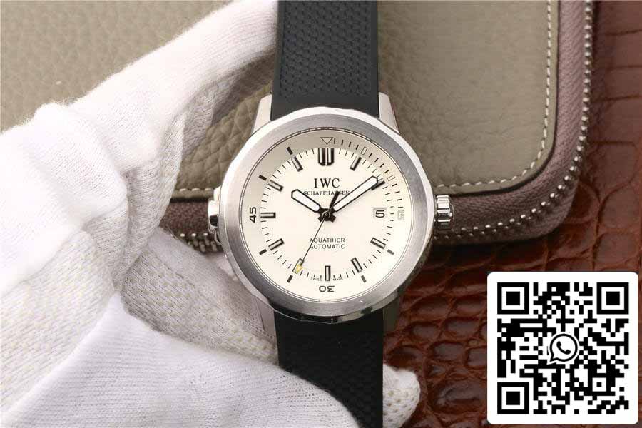 IWC Aquatimer IW329003 1:1 Best Edition V6 Factory esfera blanca plateada