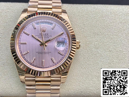 Rolex Day Date M228235-0005 1:1 Mejor Edición EW Factory Oro Rosa