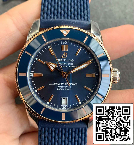 Breitling Superocean Heritage UB2010161C1S1 1:1 Best Edition GF Factory quadrante blu