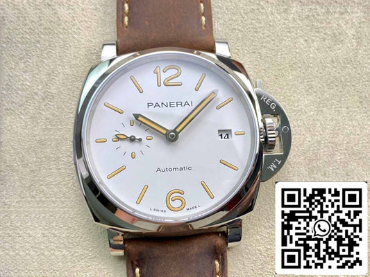 Panerai Luminor PAM01046 1:1 Best Edition VS quadrante bianco di fabbrica