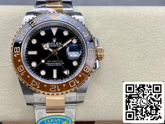 Rolex GMT Master II M126711chnr-0002 1:1 Best Edition Clean Factory V3 Bisel cerámico