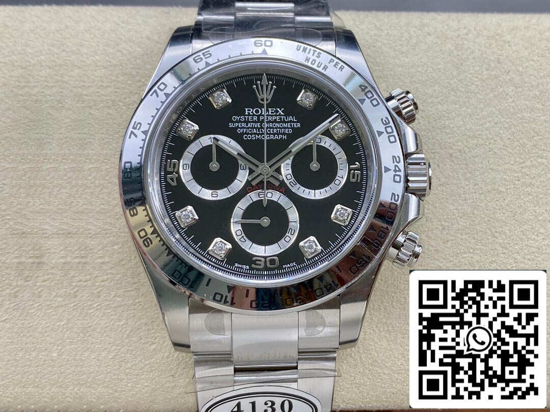 Rolex Cosmograph Daytona M116508-0004 1:1 Best Edition Clean Factory Black Dial