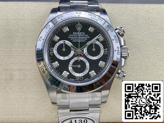 Rolex Cosmograph Daytona M116508-0004 1:1 Best Edition Clean Factory quadrante nero