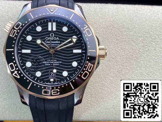 Omega Seamaster Diver 300M 210.22.42.20.01.002 1:1 Mejor edición VS bisel cerámico de fábrica