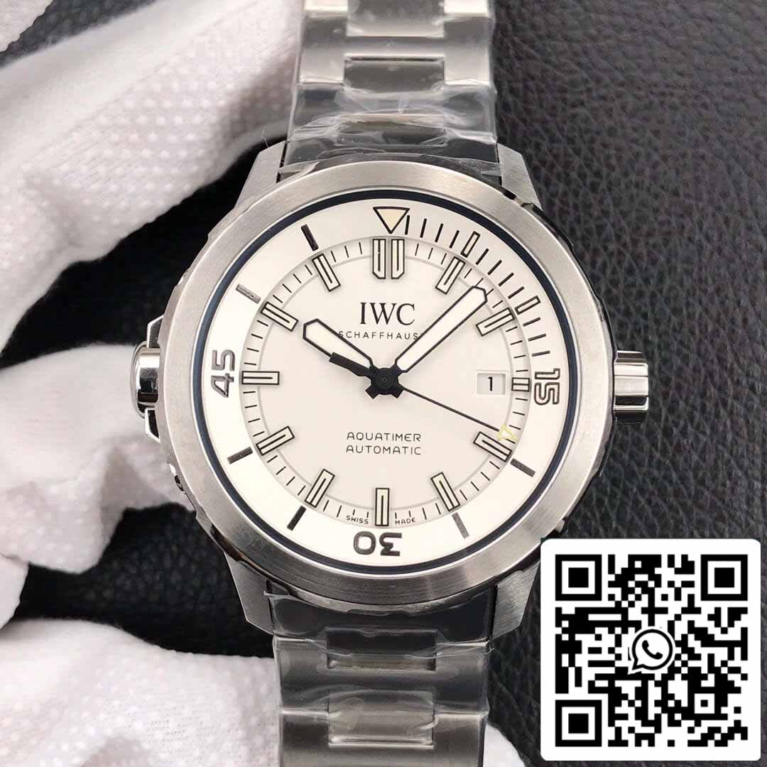 IWC Aquatimer IW329004 1:1 Best Edition V6 Factory quadrante bianco argento