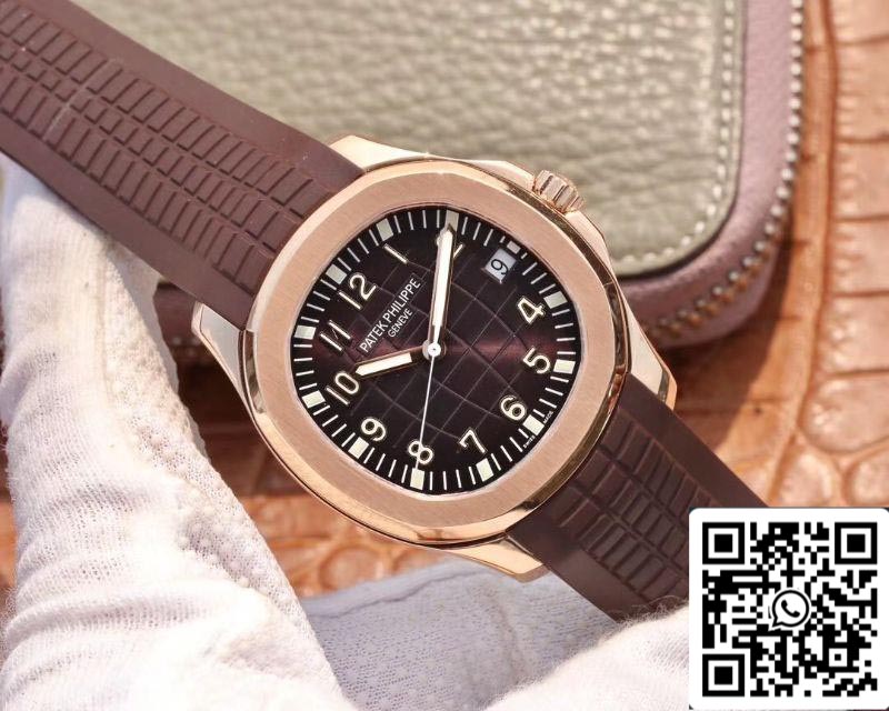 Patek Philippe Aquanaut 5167R-001 40mm 1:1 Mejor edición ZF Factory Oro rosa