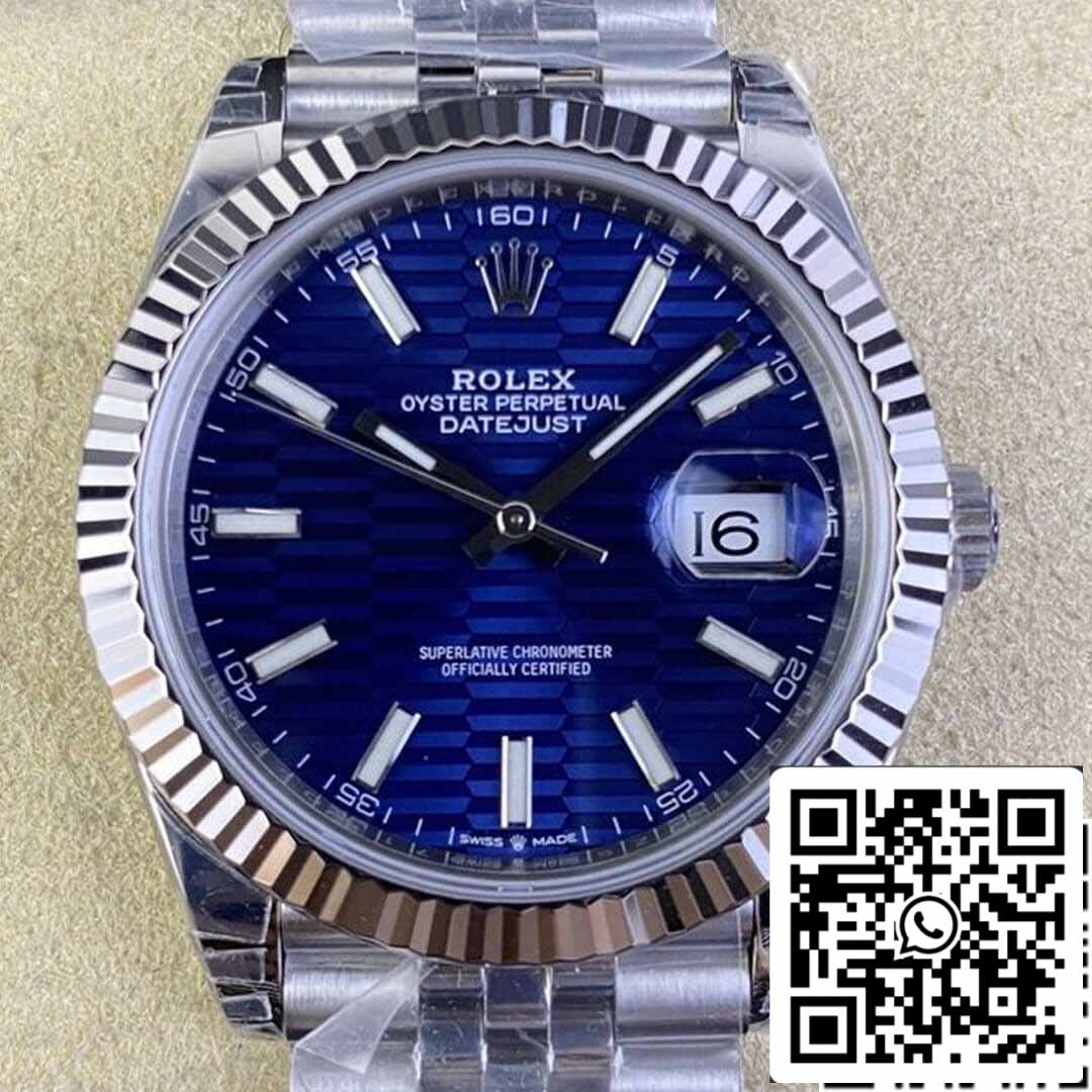 Rolex Datejust M126334-0032 41MM 1:1 Mejor edición VS Acero inoxidable de fábrica