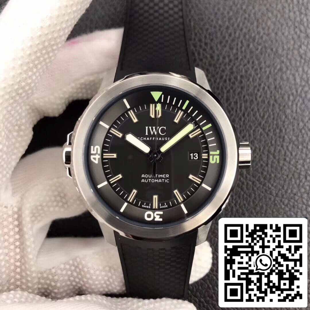 IWC Aquatimer IW329001 1:1 Mejor Edición V6 Esfera Negra de Fábrica