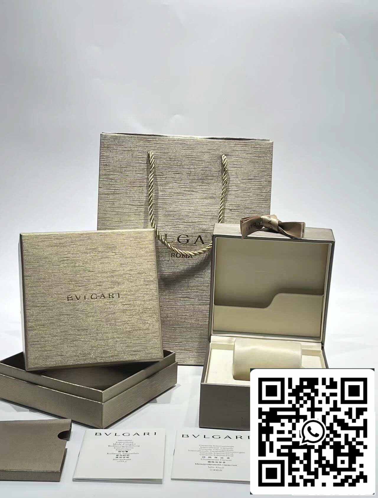 Bvlgari Serpenti 1:1 Mejor edición BV Factory esfera plateada